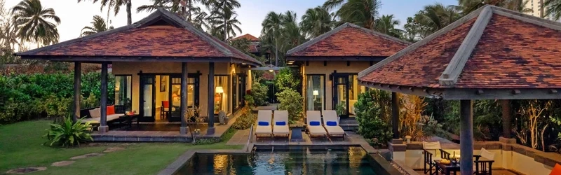 Thả hồn cùng hoàng hôn trên biển qua hoàng hôn villa lãng mạn
