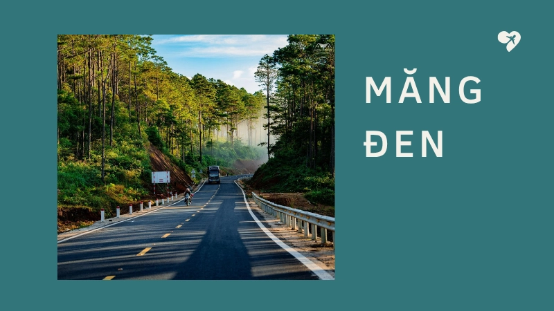 Sống chậm giữa núi rừng Măng Đen mát lành.