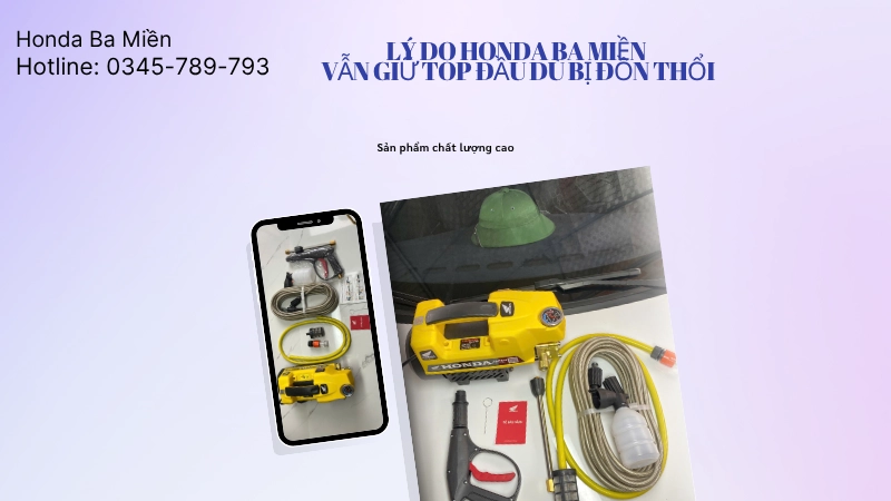Lý do Honda Ba Miền vẫn giữ top đầu dù bị đồn thổi