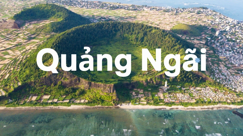 Quảng Ngãi – bình yên đến lạ giữa sắc xanh biển trời.