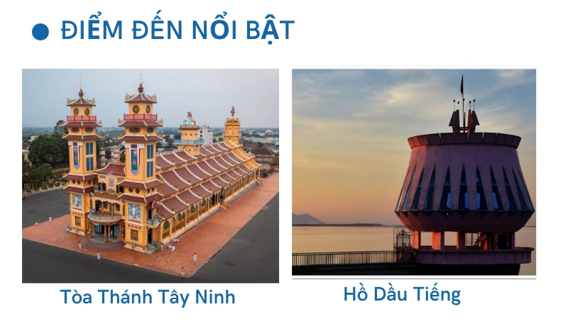 Các điểm đến không nên bỏ qua 