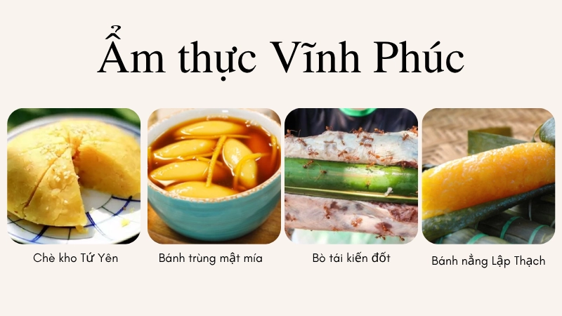Ẩm thực Vĩnh Phúc 