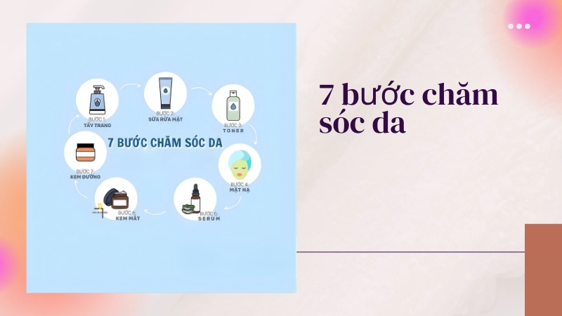 Quy trình chăm sóc da cơ bản giúp da sáng mịn