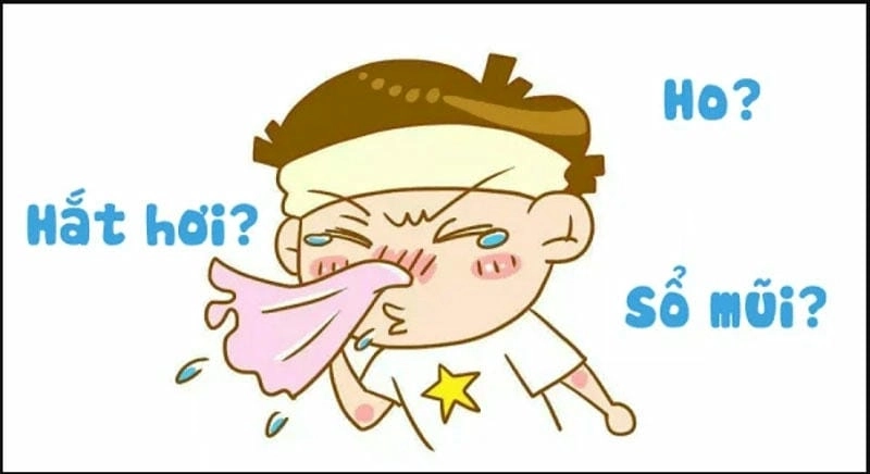 Ảnh bệnh cúm cho thấy biểu hiện ngoài da