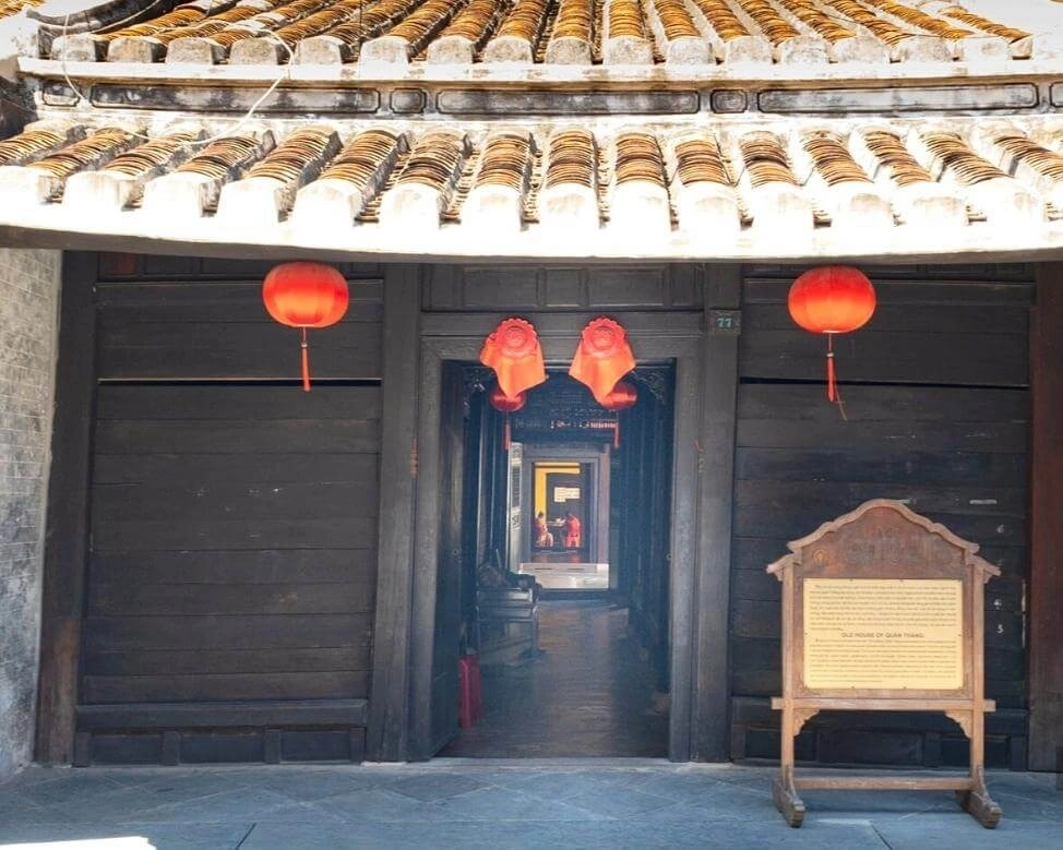 Nhà cổ Hội An được xây dựng từ thời xa xưa