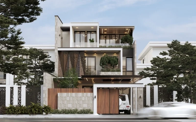 Ảnh biệt thự đẹp truyền cảm hứng xây dựng nhà