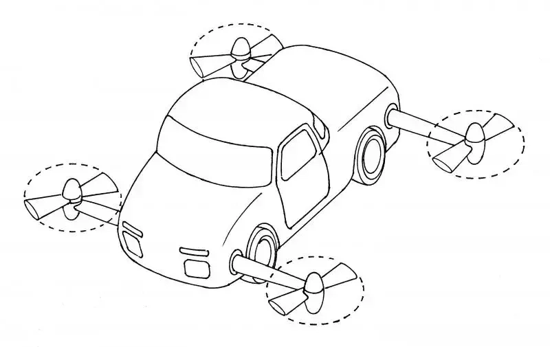 Tô màu ô tô bay mini ngộ nghĩnh cho bé yêu