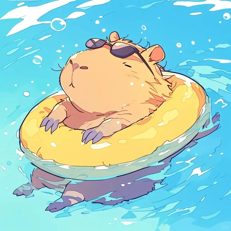 Tuyển chọn anime capybara meme siêu hài cho fan Anime