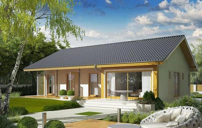 Ngắm ngay mẫu nhà cấp 4 hiện đại 2021 vẫn hợp xu hướng