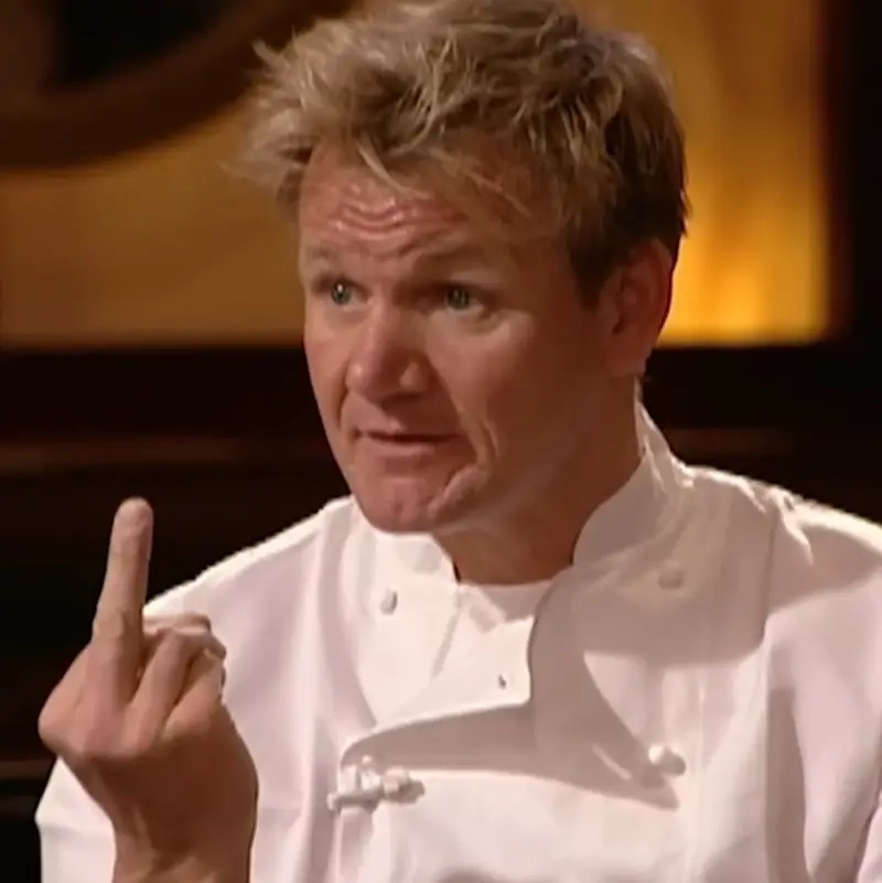Meme Gordon Ramsay đậm chất “thầy đầu bếp” với phong cách thẳng thắn